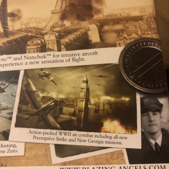 Blazing Angels: Squadrons of WWII - Nintendo  Wii Game complete tested - Picture 2 of 8